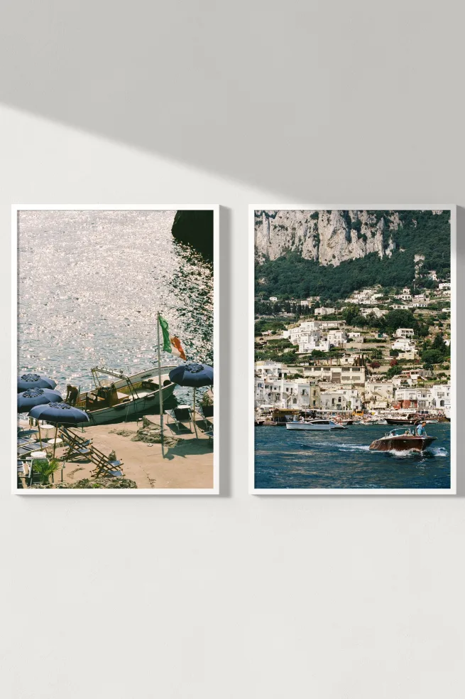 Capri Classics | Set of 2 Art Prints
