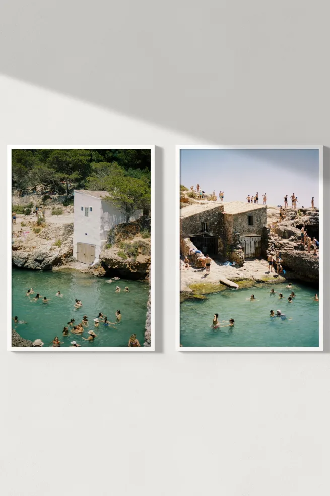 Crystal Cove | Set of 2 Art Prints